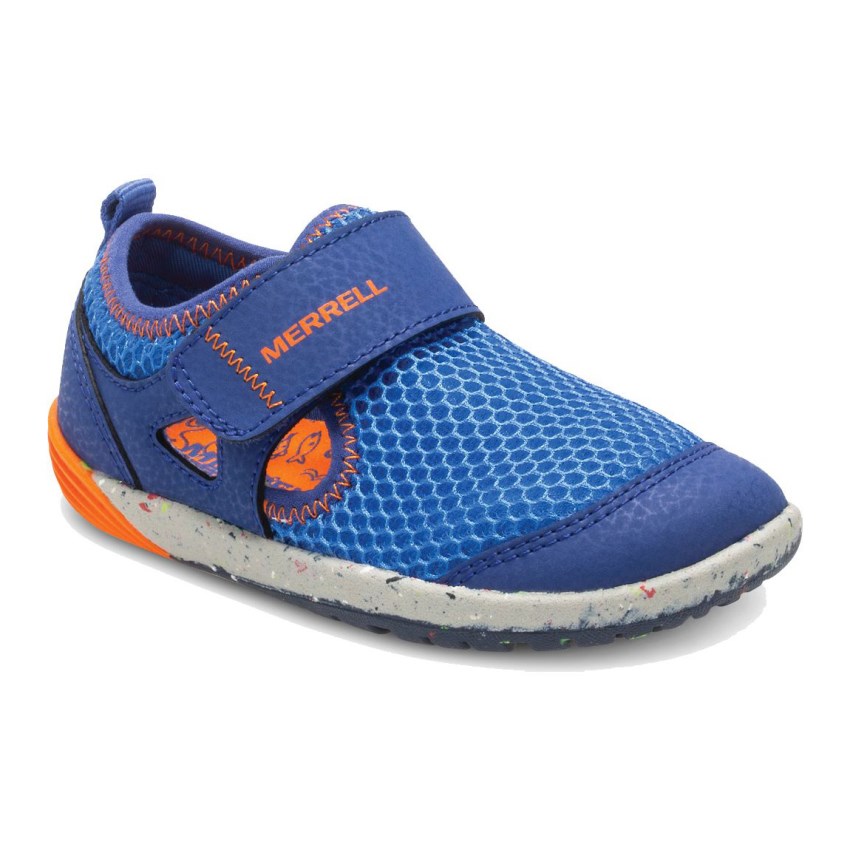 Basket Merrell Bare Steps H2O Bleu Enfant | C.L.CHMI